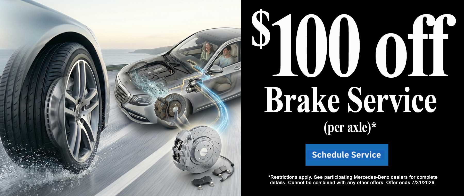 Mercedes-Benz employee pricing on cabin filters May service special