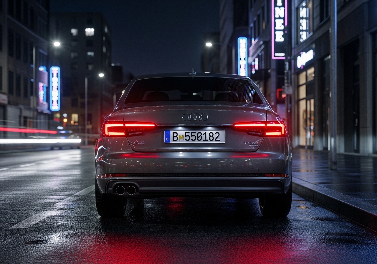 Audi車系正面細節特寫