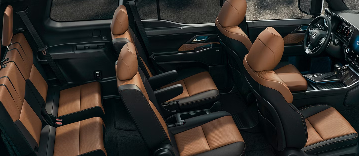 Lexus GX 550 vs. 4Runner Size & Interior Space