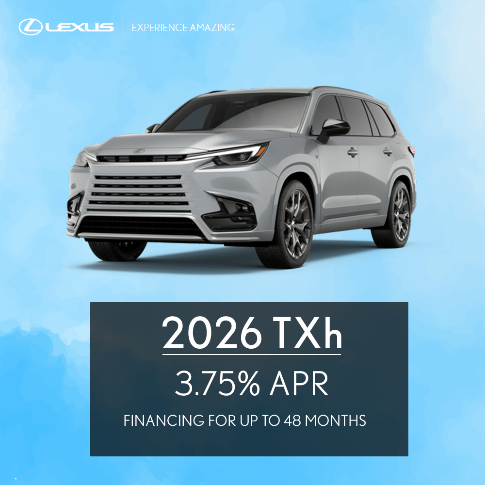 Select New 2026 Lexus TXh Models