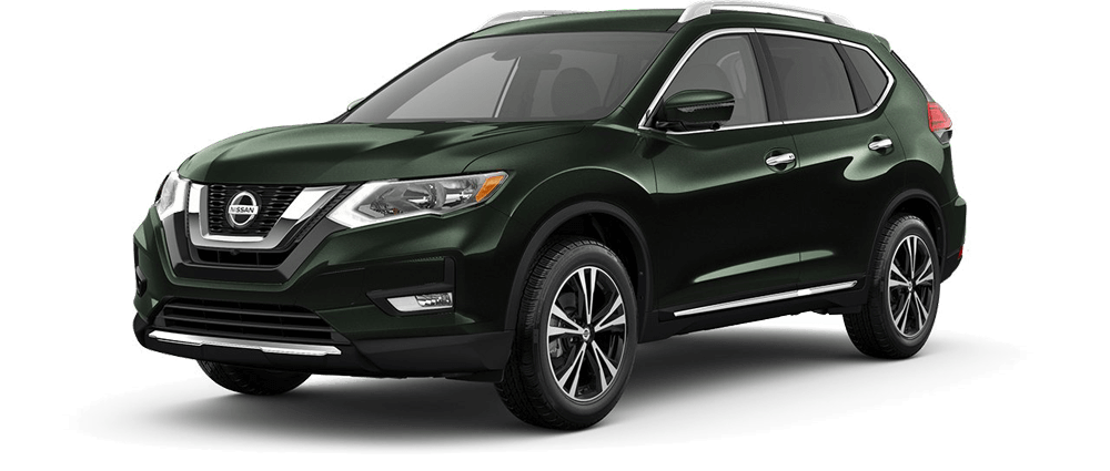 2018 Nissan Rogue in Midnight Pine
