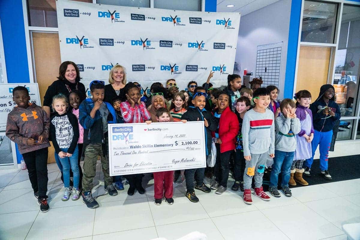 class receives grant money in Drive for Education program