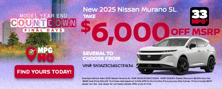New 2026 Nissan Murano