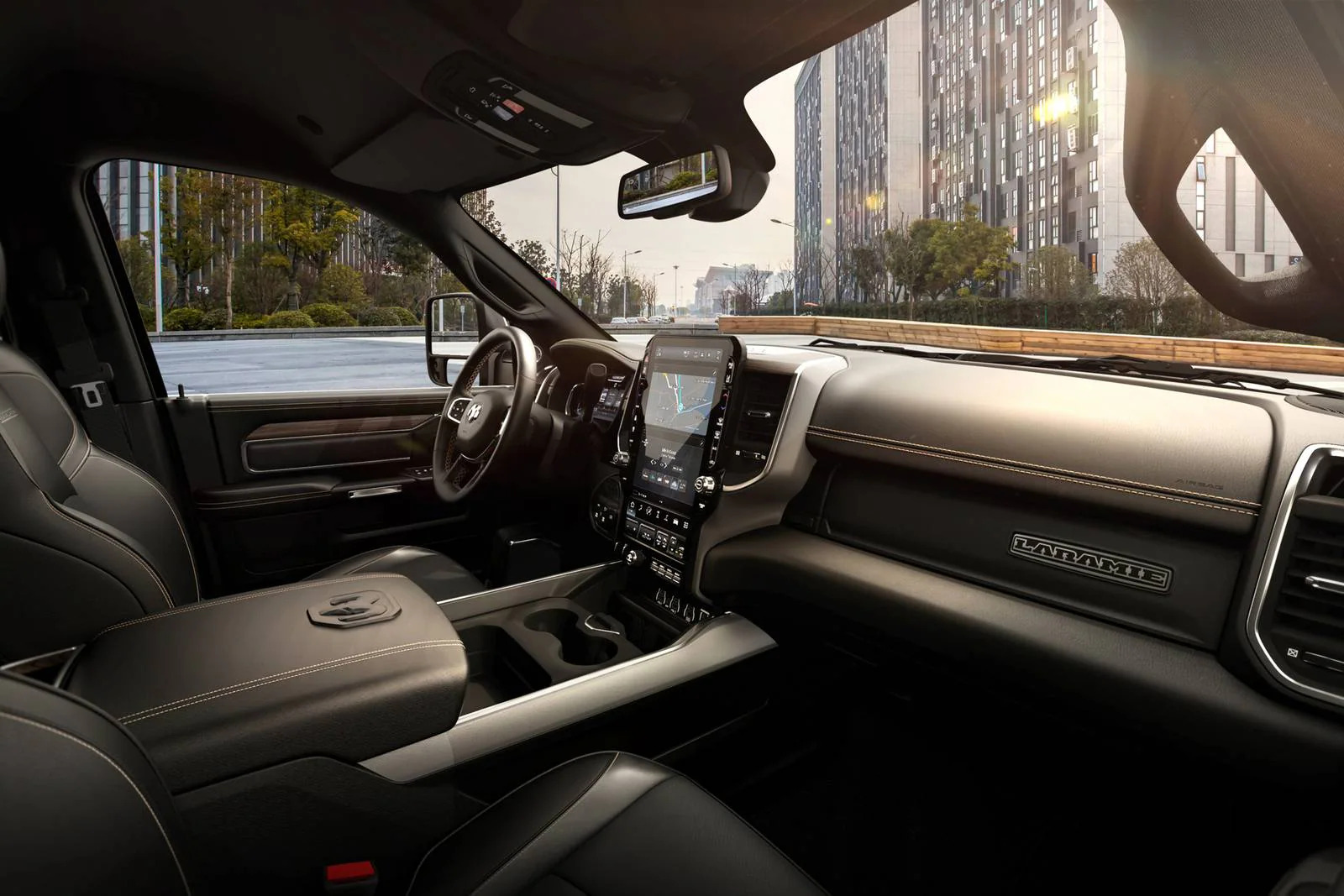Interior design of the ram 2500.