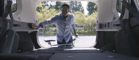 Remote-folding Rear Seats