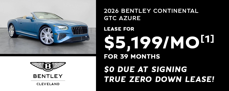 2026 Bentley Continental GTC Azure