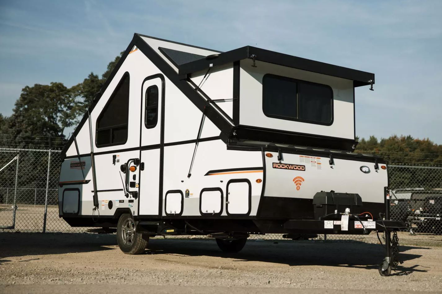 A213HW Forest River's Rockwood Hard Side Pop-Up Camper, High Wall line