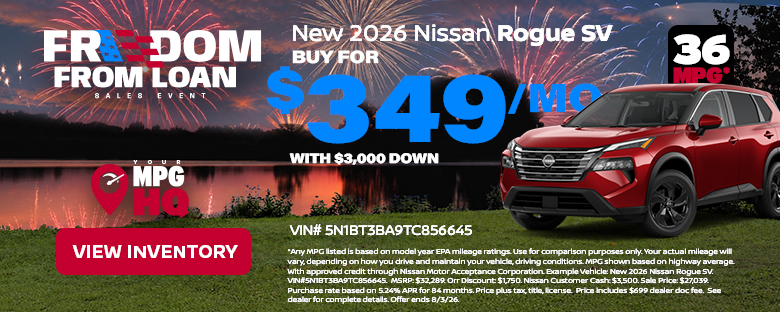 New 2026 Nissan Rogue