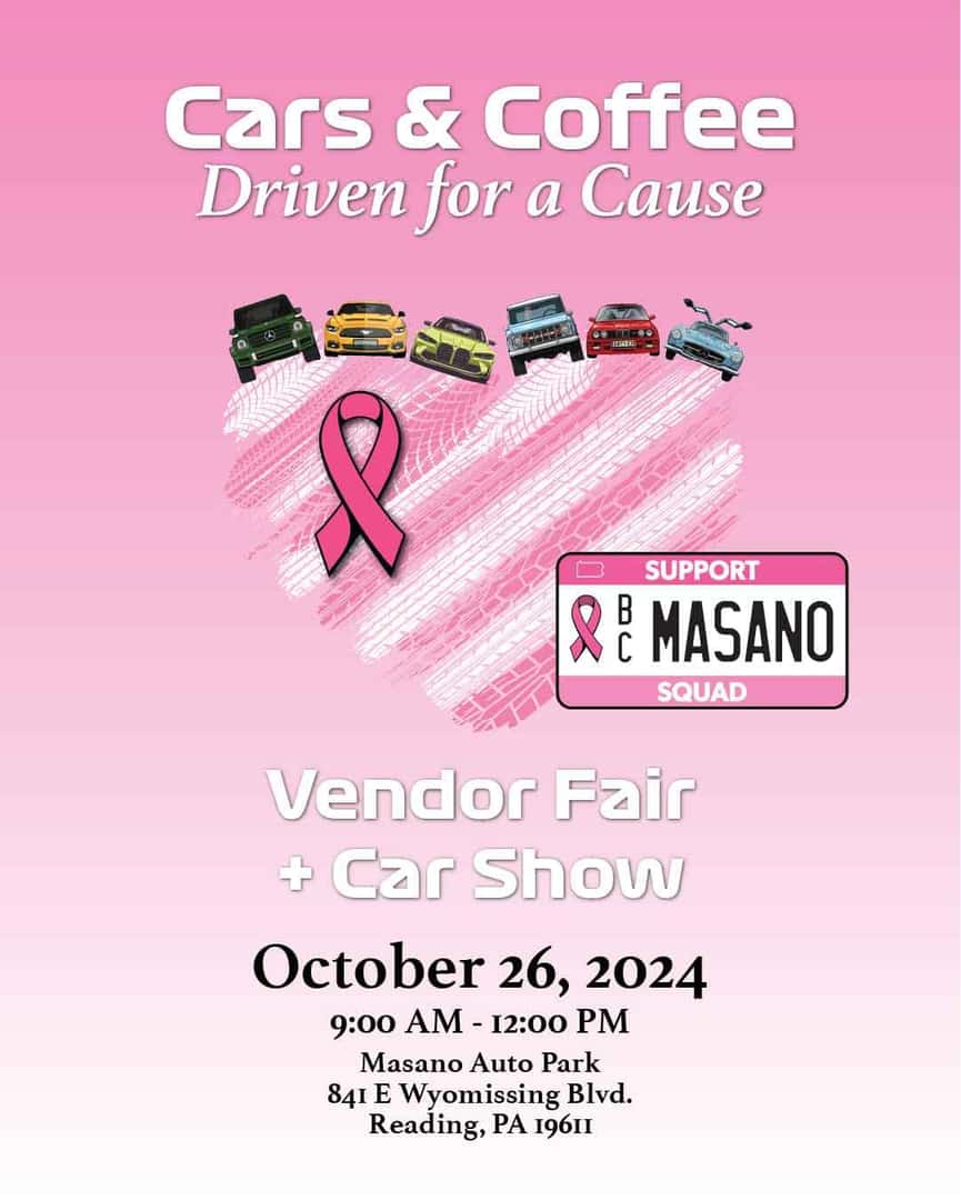Cars & Coffee at Masano Auto Park In Reading, PA