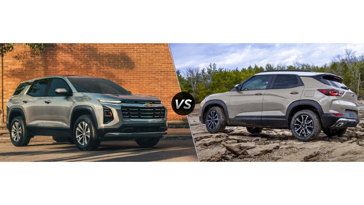 2026 Chevy Equinox vs Trailblazer Exterior Profiles