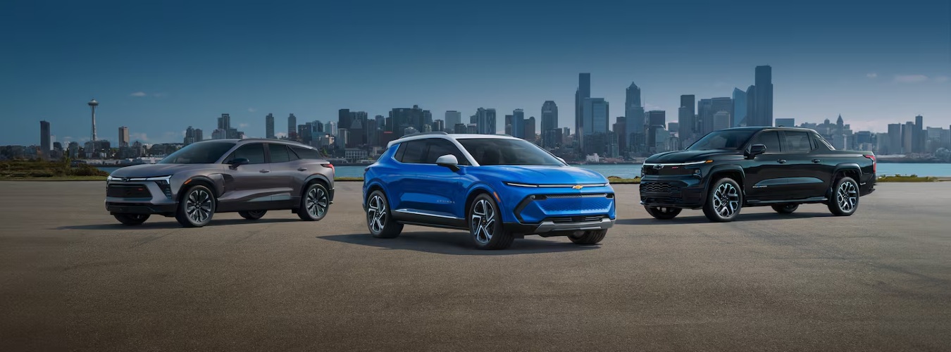 2024 Chevrolet EV Lineup Exterior Profiles