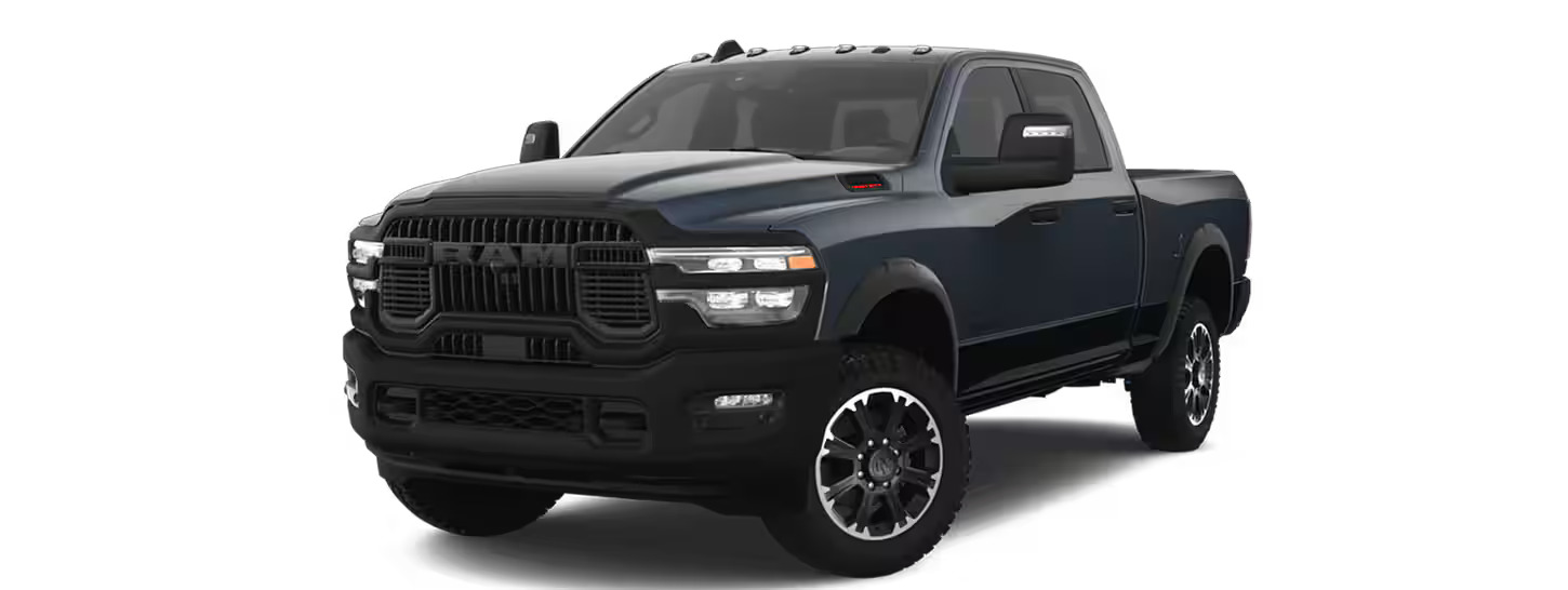 The 2025 ram 2500 Rebel trim.