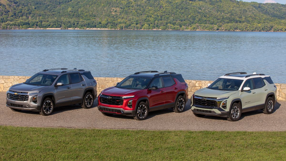 2026 Chevy Equinox Lineup Exterior Driver Side Front Angles
