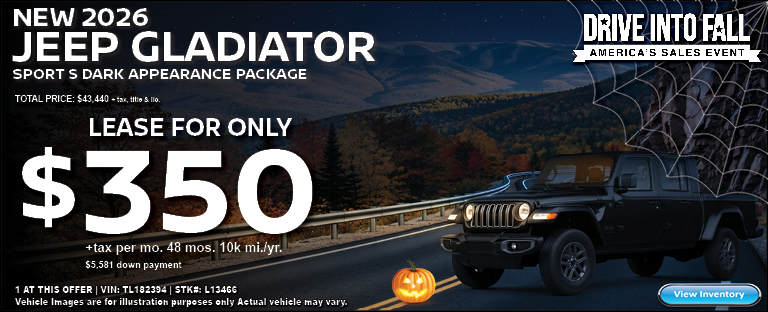 new 2026 Jeep Gladiator