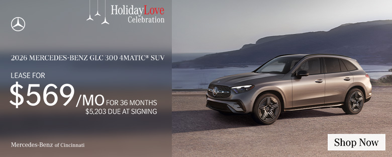 Lease a 2026 Mercedes-Benz GLC 300 4MATIC SUV for $569 per month in Cincinnati, OH