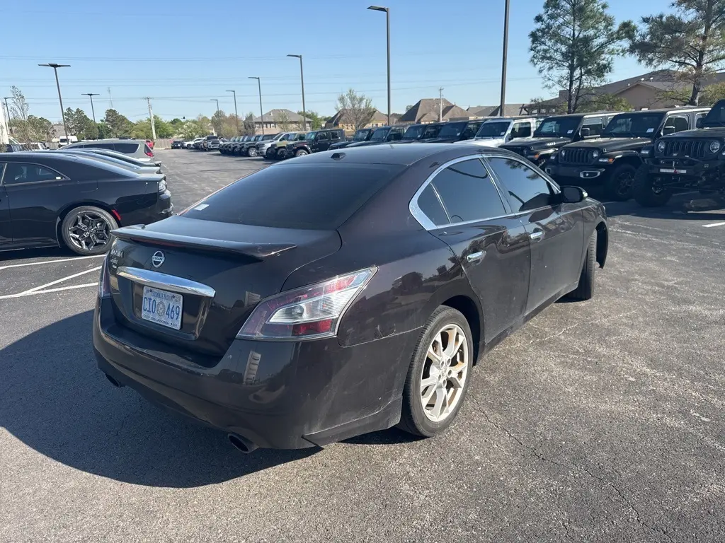 Used 2013 Nissan Maxima SV with VIN 1N4AA5AP8DC818760 for sale in Owasso, OK