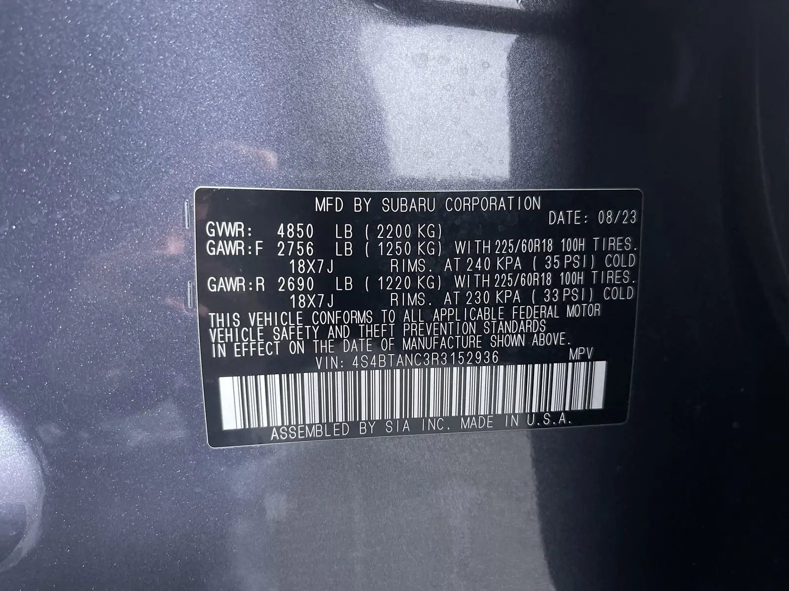 2024 Subaru Outback Limited photo 11
