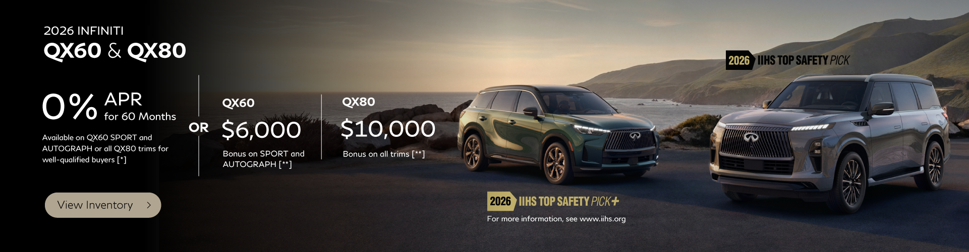 SD 2026 QX60 and QX80 JUL