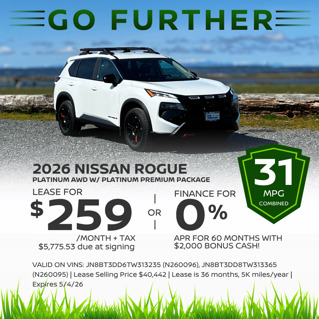 2026 Nissan Rogue Platinum AWD w/Platinum Premium Package