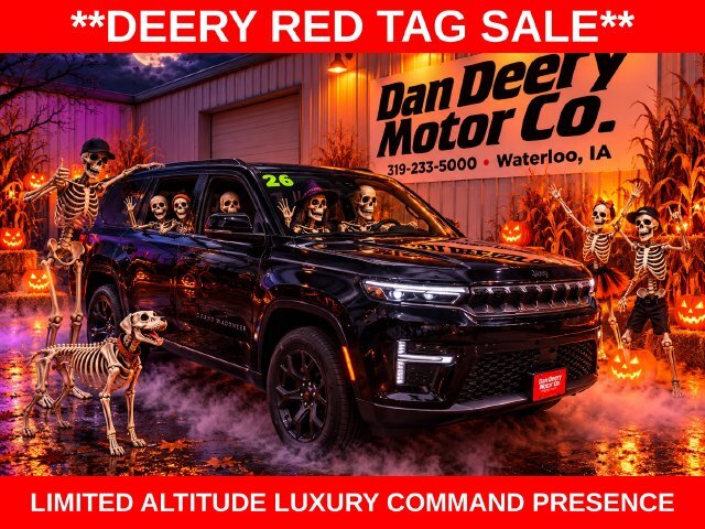 Black 2026 Jeep Grand Wagoneer SUV / Crossover Four-Wheel Drive Automatic