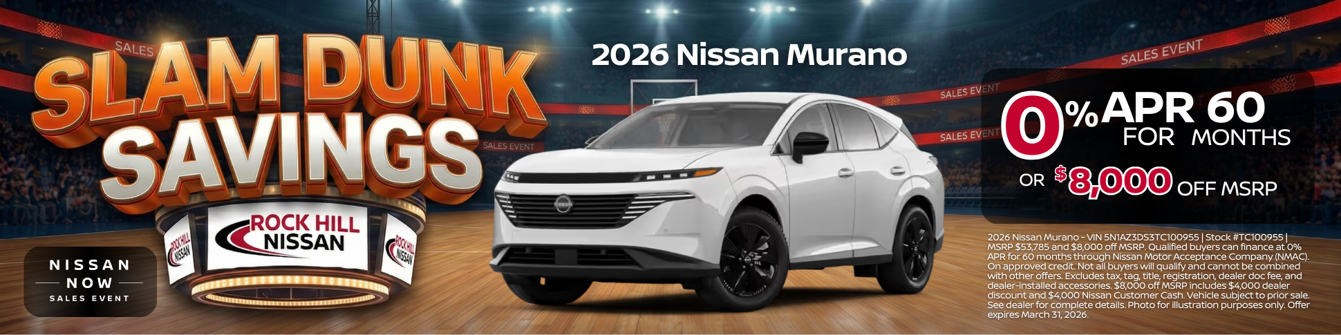 March Specials Rock Hill Nissan