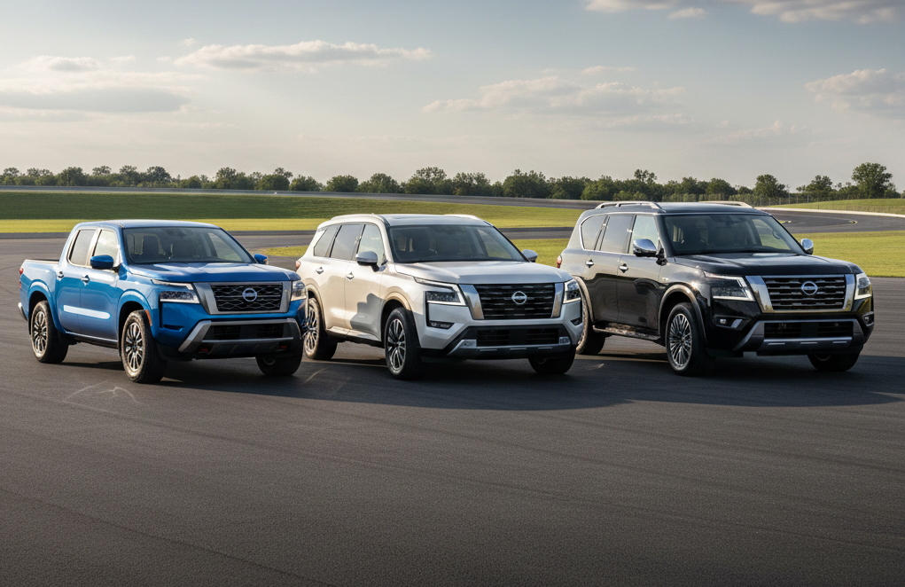 2026 Nissan Frontier, Pathfinder, and Armada