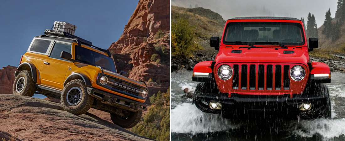 Ford Bronco vs. Jeep Wrangler