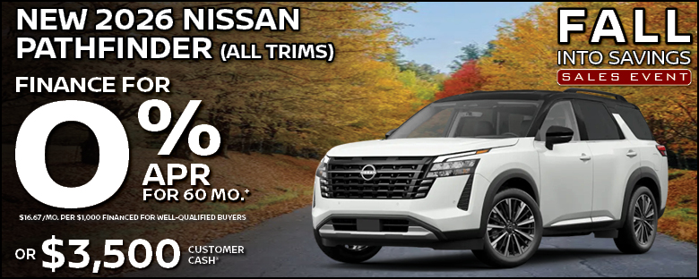 2026 Nissan Pathfinder (All Trims)