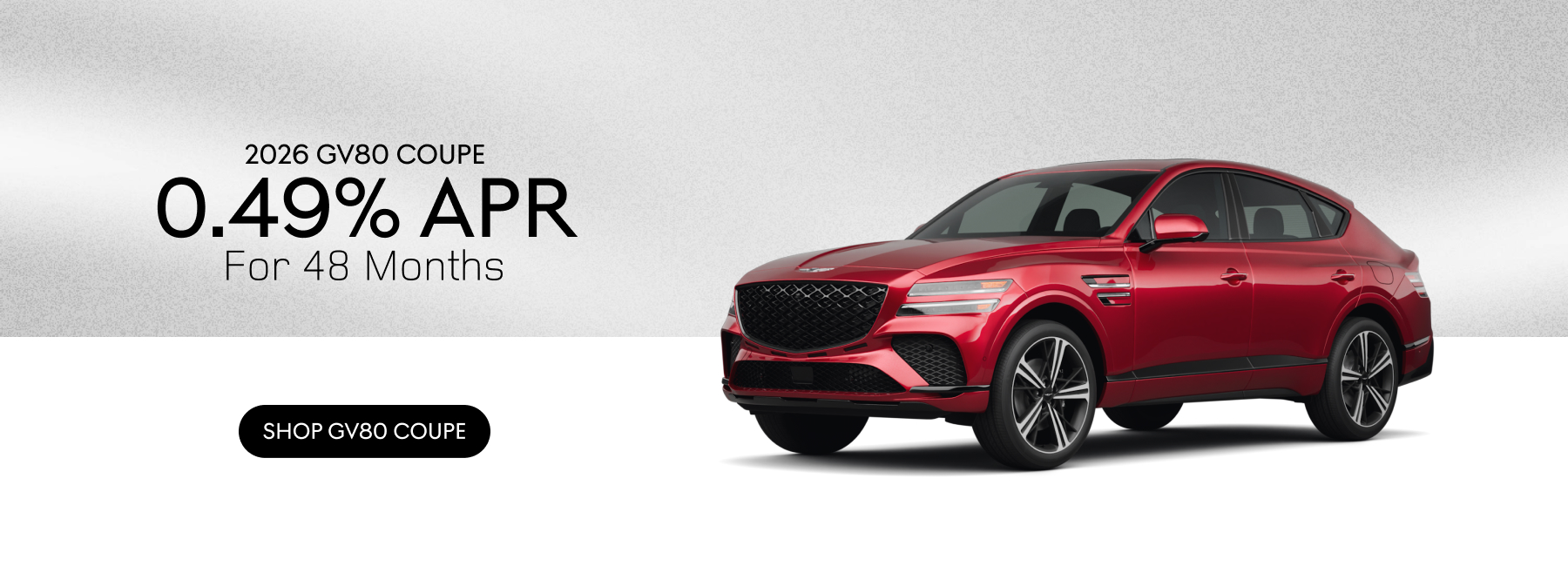 2026 GV80 COUPE