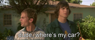 Dude, where's my car?
