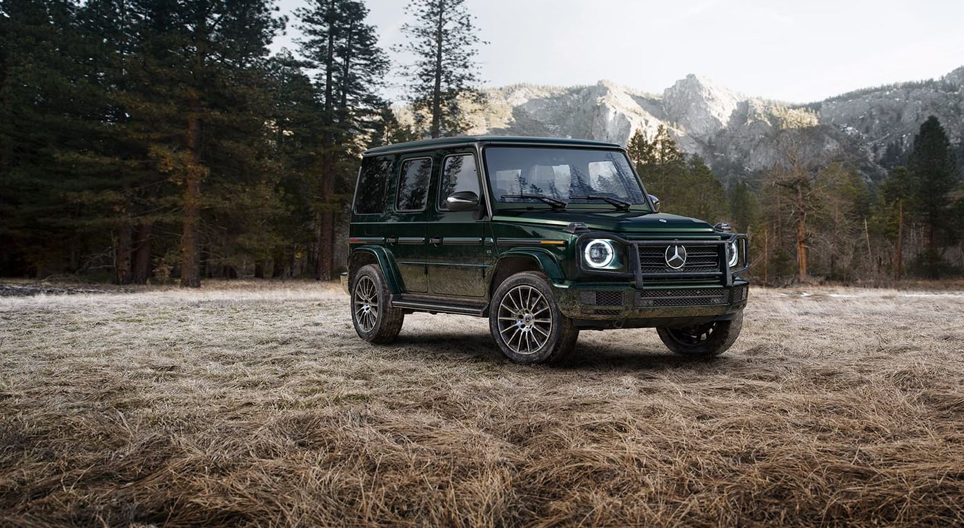 dark green 2023 Mercedes-Benz G-Class