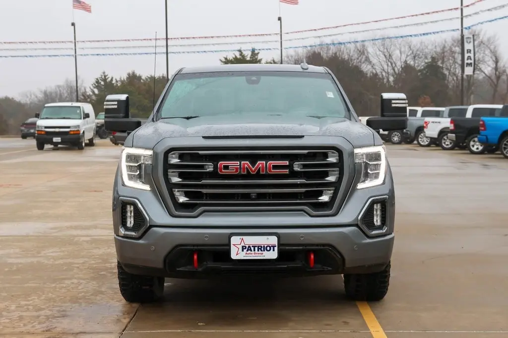 Used 2021 GMC Sierra 1500 AT4 with VIN 1GTU9EET9MZ279943 for sale in Bartlesville, OK