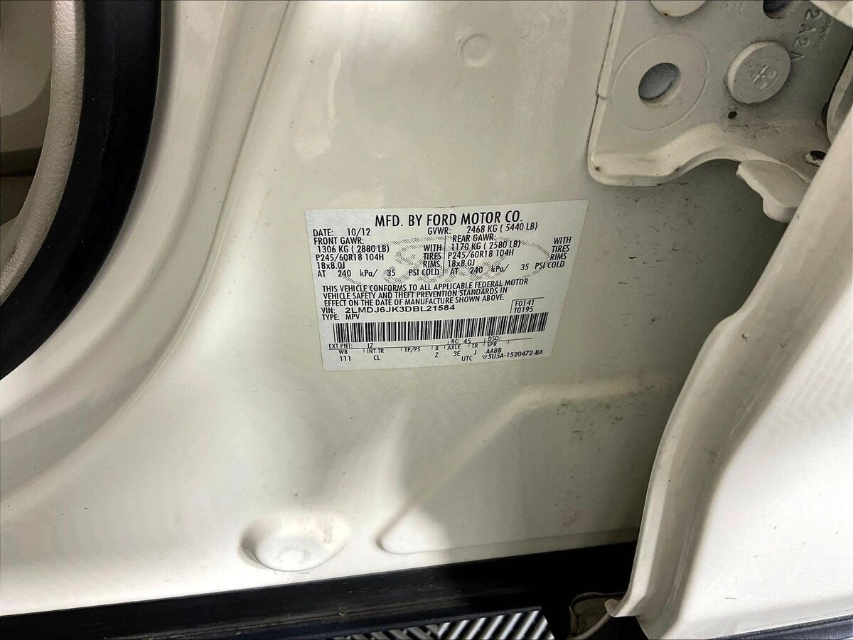 2013 Lincoln MKX Base - Photo 19