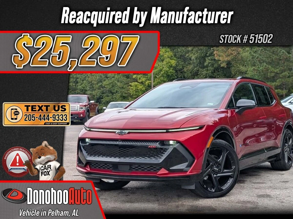 2025 Chevrolet Equinox EV RS