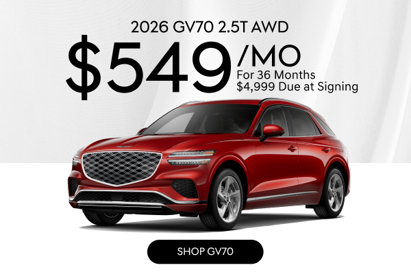 2026 GV70 2.5T AWD