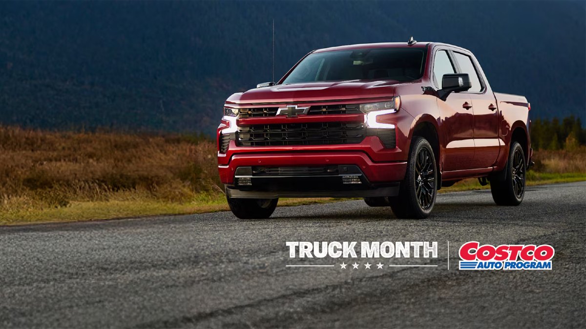 2026 Chevy Silverado 1500 Exterior Driver Side Front Angle for Truck Month