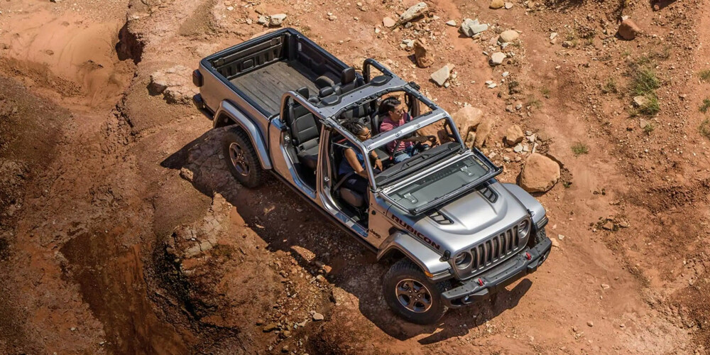 2023 Jeep Gladiator from Above