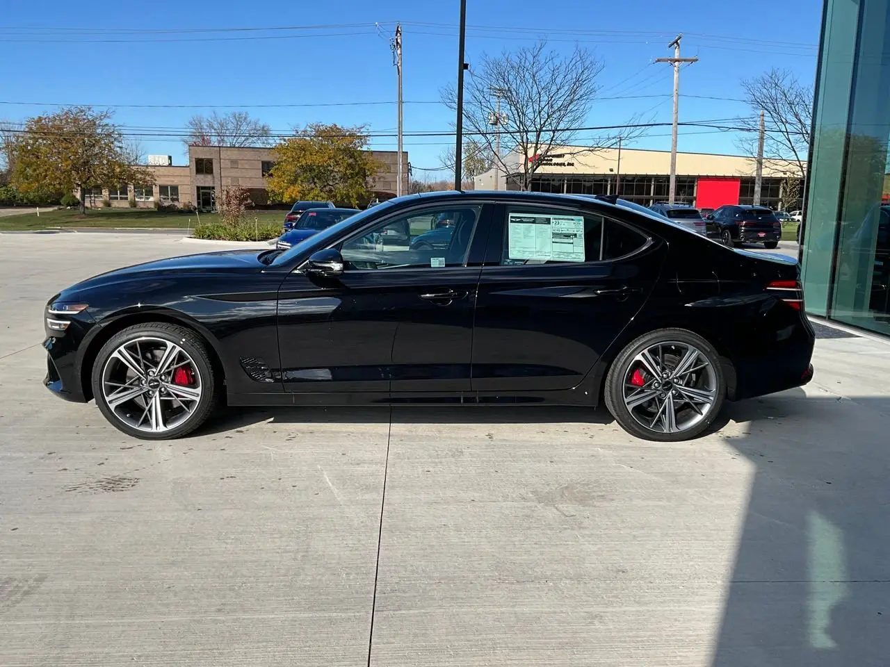 Used 2025 GENESIS G70 Standard with VIN KMTG34SC6SU150289 for sale in Mentor, OH