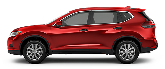 2017 Nissan Rogue S, side profile