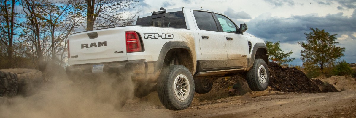 2025 RAM 1500 RHO Exterior Passenger Side Rear Profile