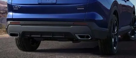 Dual Chrome Exhaust Finishers