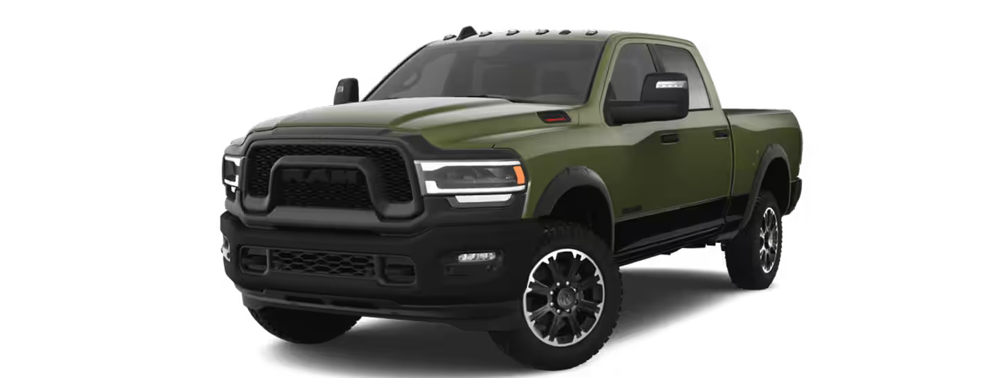 2024 ram 2500 rebel on white background