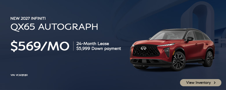 New 2027 INFINITI QX65 AUTOGRAPH