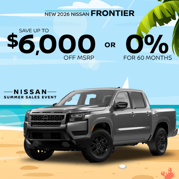 New 2026 Nissan Frontier 