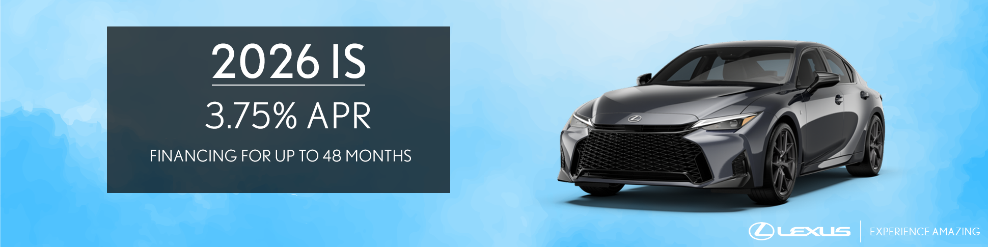 Lexus IS APR Offer