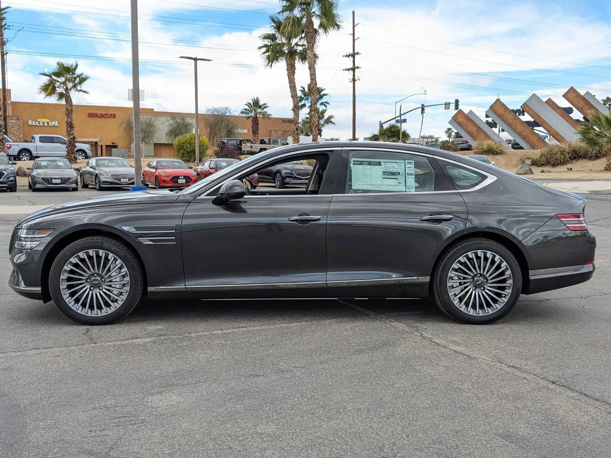 Used 2024 GENESIS Electrified G80 Base with VIN KMTGE4S14RU007831 for sale in La Quinta, CA