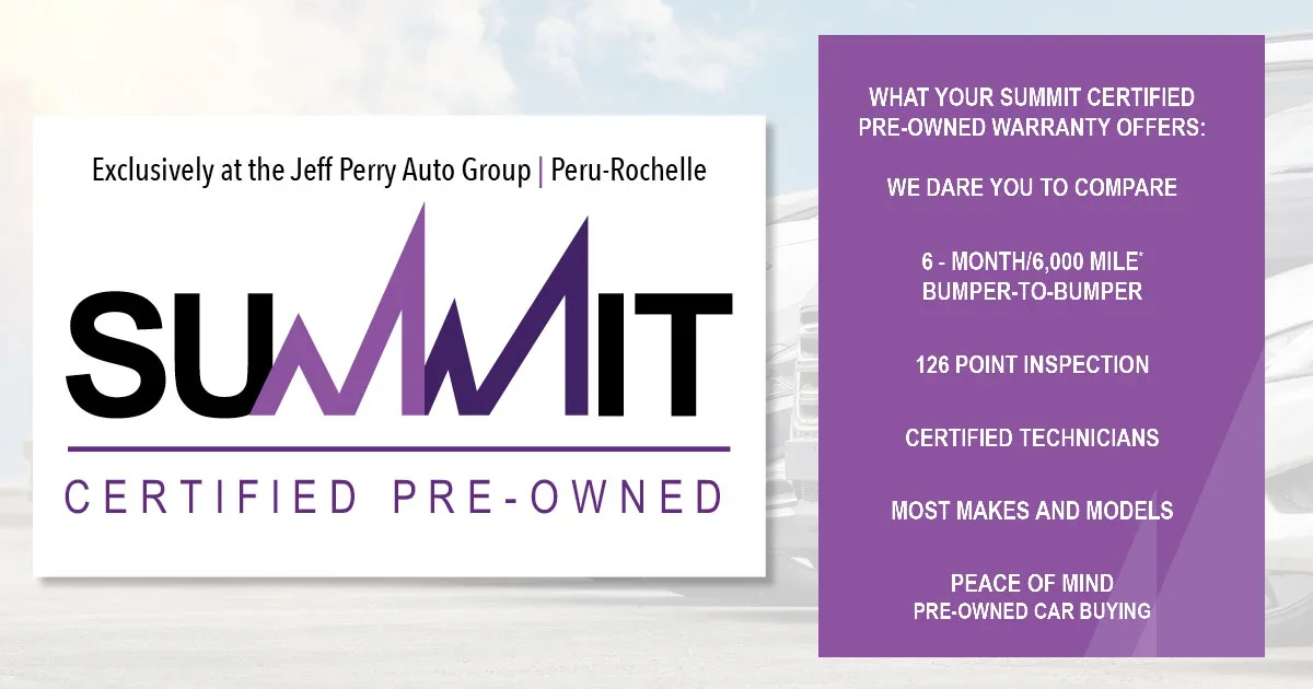 Summit Certified Pre-Owned Warranty Offers