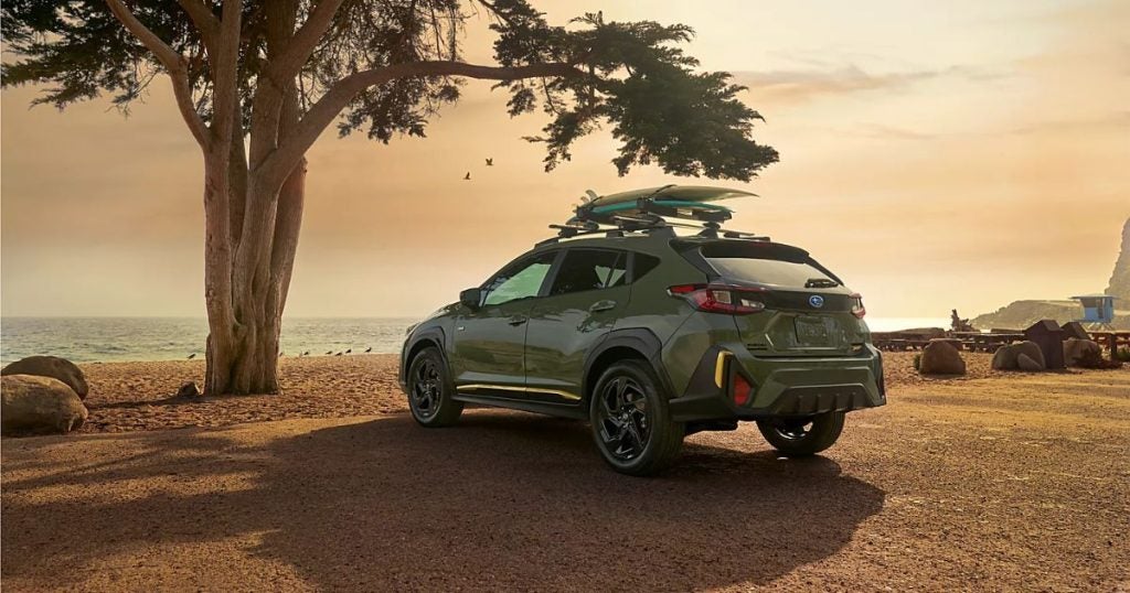 The 2026 Subaru Crosstrek Sport in Alpine Green