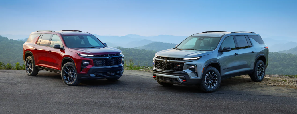 All-New 2024 Chevy Traverse Interior & Exterior Paint Color Options