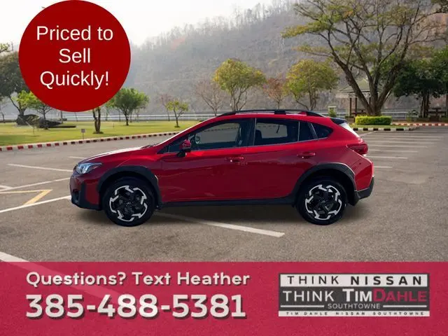 Used 2021 Subaru Crosstrek Limited with VIN JF2GTHNC9MH287063 for sale in South Jordan, UT